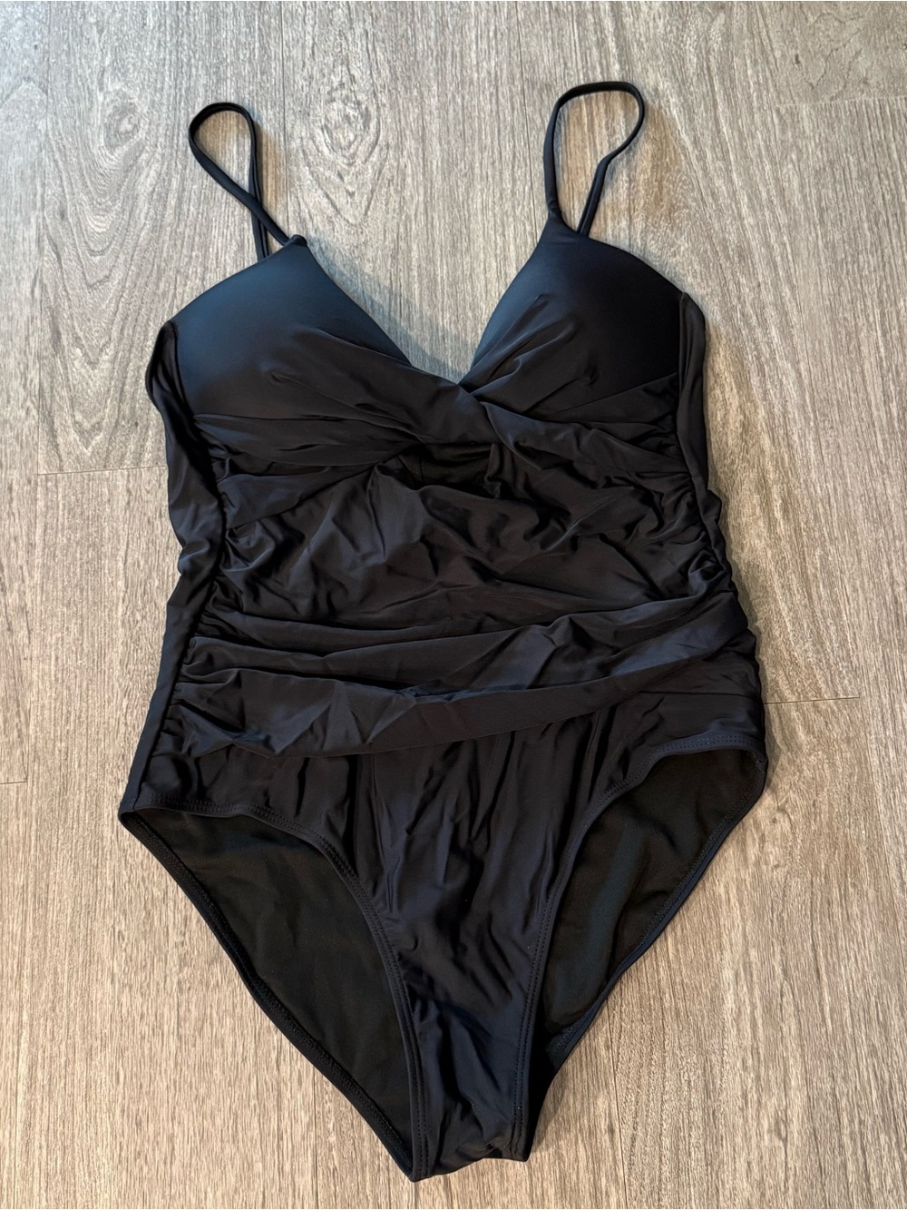 DAVI & DANI Black One-Piece Swimsuit